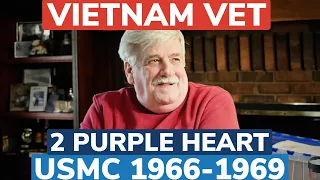 2 Purple Heart Vietnam Combat Vet 1966-1969  (Cpl. Hancock JR USMC)