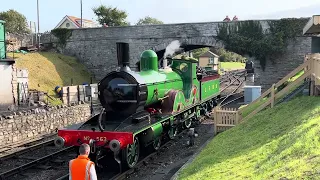 34070 And 31806 34028 Steam Locos In Swanage Railway 26/09/2023