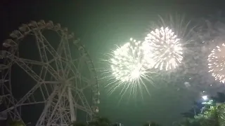 PYROMUSICAL COMPETITION AT SM MOA BY THE BAY 2024.                   SOUTH KOREA