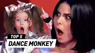 Incredible "DANCE MONKEY" covers in The Voice Kids