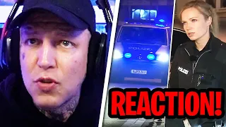 REAKTION auf Unterwegs mit der Polizei!😱 Auf Streife, Undercover & beim Zoll | MontanaBlack Reaktion