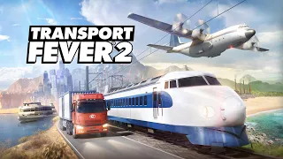 Transport Fever 2🔸01🔸 Компания 1🔸 Задание 1 и 2🔸 Золотая лихорадка🔸 Кофе и колонизация