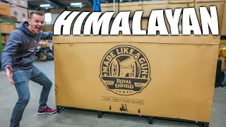 ROYAL ENFIELD HIMALAYAN Unboxing (27HP) | First Start + Assembly