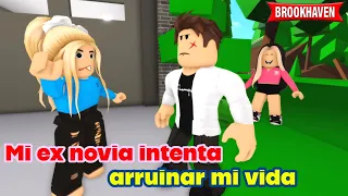 MI EX NOVIA INTENTA ARRUINAR MI VIDA -Parte 2- FINAL |Roblox Brookhaven rp|Mini pelicula(Con voces)