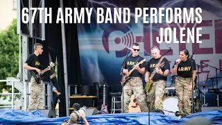 Wyoming's Own - 67th Army Band Performs "Jolene" | Cheyenne Day 2023