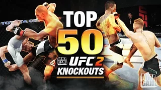 EA SPORTS UFC 2 - TOP 50 UFC 2 KNOCKOUTS - Community KO Video ep. 8