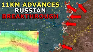 Russian Breakthrough Leads To 11KM^2 Advances In 1 Day