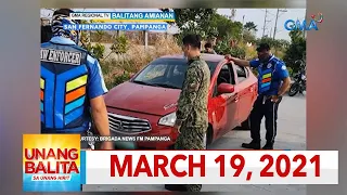 Unang Balita sa Unang Hirit: March 19, 2021 [HD]