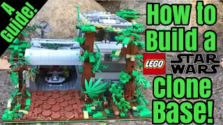 How to Build a LEGO Star Wars Clone Base!