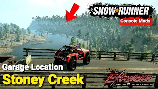 Garage Location Stoney Creek In Snowrunner Update xbox one