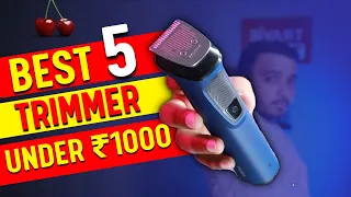 Best 5 Trimmers under 1000 🔥 All in one trimmer 2024 || Balls & Private Part Trimmer (Hindi)