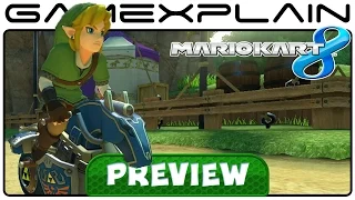 Mario Kart 8 DLC - Hands-On Preview (Hyrule Circuit, Dragon Driftway, Mute City)
