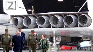 Terrifying !!! Putin visited the Tu 160M supersonic nuclear bomber development plant