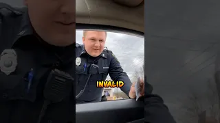 Woman Gets Pulled Over, Discovers Cop is Her Brother! 😂 #shorts