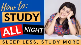 How To Avoid Sleep While Studying Whole Night | Perfect Study Routine | ChetChat Study Tips