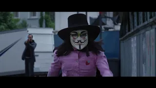 V Plan Little Girl is Killed - V for Vendetta (2005) - Movie Clip HD Scene