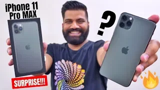 iPhone 11 Pro Max Unboxing & First Look - The Real PRO | Surprise🔥🔥🔥