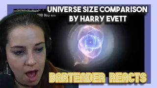 Universe Size Comparison by Harry Evett | First Time Watching