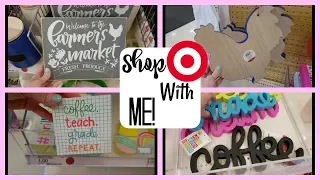 TARGET DOLLAR SPOT SHOP WITH ME & HAUL! FARMHOUSE/BACK TO SCHOOL!