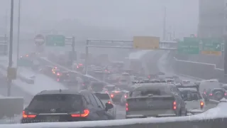 11/22/2019 Colorado Springs, Colorado Snowstorm Leads to Many Accidents/Snow Plow Army