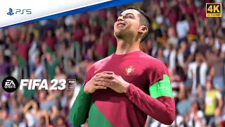 FIFA 23 PS5 - Portugal vs Germany | FIFA World Cup 2022 Qatar | Semi-Final | PS5™ 4K