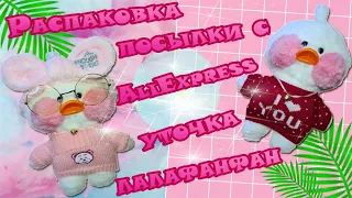 Распаковка посылочки с AliExpress. Уточка Лалафанфан.