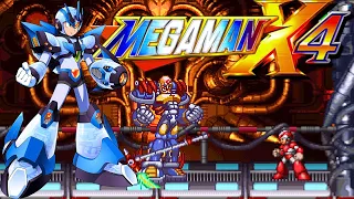 Mega Man X4 (Playstation) Playthrough/LongPlay [4K] (X-Buster Only)