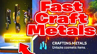 FASTEST WAYS TO GET APEX LEGENDS CRAFTING METAL | APEX LEGENDS TIPS