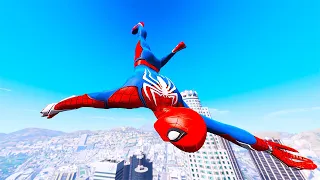 GTA 5 SPIDERMAN Ragdolls & Parkour Fails Episode 06 (Euphoria Physics)