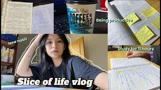 STUDY VLOG🔅| Productive day in my life: 4am morning routine, lots of studying, household chores,...