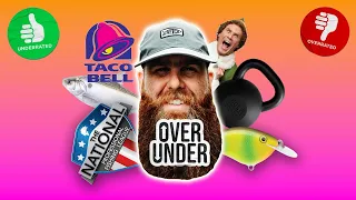 Overrated or Underrated: NPFL, Live Bait Fishing, Taco Bell, Balsa Baits, and MORE!