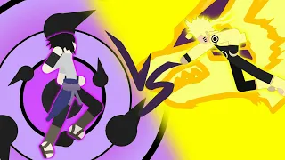 Stick nodes : naruto vs sasuke