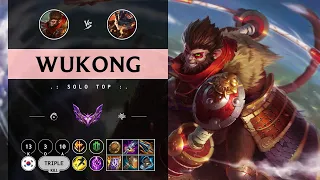 Wukong Top vs Rumble - KR Master Patch 14.10