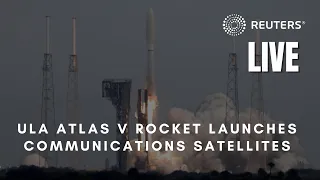 LIVE: ULA Atlas V rocket launches communications satellites