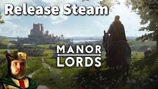 Manor Lords ist endlich da! | Manor Lords | Release Livestream