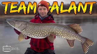 BIG PIKE ON ICE FISHING | Team Galant (English Subtitles)