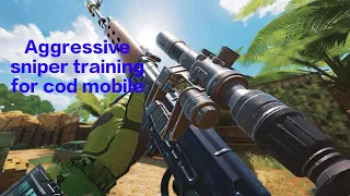 Learn how to be the best aggressive sniper in codm