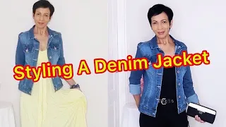 Stylish ways to Wear a Denim Jacket over 60  | Over 60 Fashion