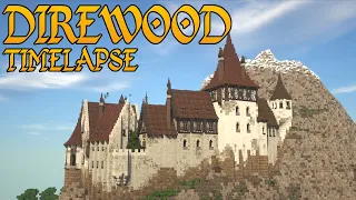 Minecraft Castle Timelapse - Direwood: a Realistic Minecraft Castle