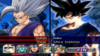 TEAM GOHAN BESTIA VS TEAM GOKU UI EN DRAGON BALL Z BUDOKAI TENKAICHI 3 NUEVA ISO MODS SUPER GAMEPLAY