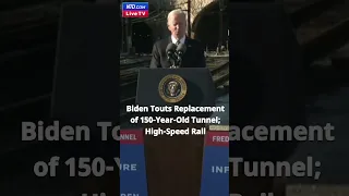 Biden Announces Replacement of Baltimore and Potomac Tunnel; Plans for High-Speed Rail