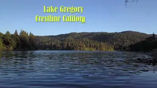 A Gorgeous Summer Day at Lake Gregory in Crestline California USA  (Skydio2+ in 4K)