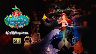 Under the Sea Journey of the Little Mermaid Low Light 4K POV with Queue Walt Disney World 2022 10 22