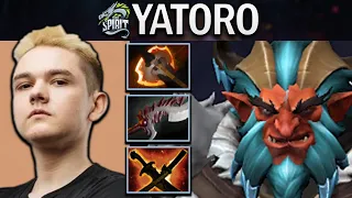 Troll Warlord Dota 2 Gameplay Yatoro with Battlefury - SNY