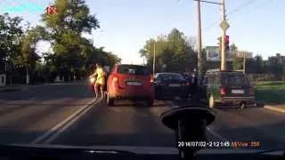 Car crash compilation July 2014  Подборка аварий, ДТП за Июль 2014 [1]