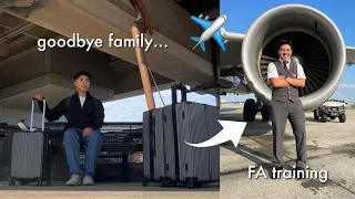 I LEFT MY FAMILY FOR FLIGHT ATTENDANT TRAINING