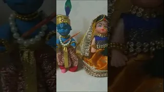 Radha Rani & Krishna Making with Old Doll/ Ge/Doll's Makeover/Shree Craft Place #dolls #doll