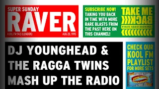 The Ragga Twins & DJ Younghead | Super Sunday Raver | Kool FM 94.5 (London) | Jungle Classics 1996