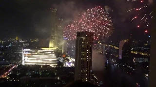 Bangkok New Year's Eve Fireworks at IconSiam