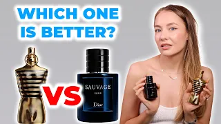 DIOR SAUVAGE ELIXIR vs LE MALE ELIXIR | Which one smells more sexy? | woman rates men's fragrances